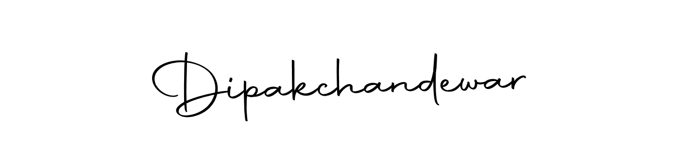 Make a short Dipakchandewar signature style. Manage your documents anywhere anytime using Autography-DOLnW. Create and add eSignatures, submit forms, share and send files easily. Dipakchandewar signature style 10 images and pictures png