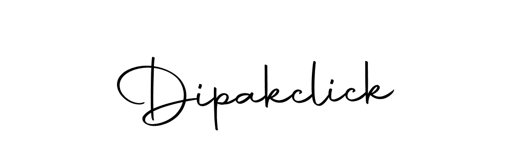 How to make Dipakclick signature? Autography-DOLnW is a professional autograph style. Create handwritten signature for Dipakclick name. Dipakclick signature style 10 images and pictures png