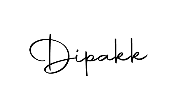 Design your own signature with our free online signature maker. With this signature software, you can create a handwritten (Autography-DOLnW) signature for name Dipakk. Dipakk signature style 10 images and pictures png