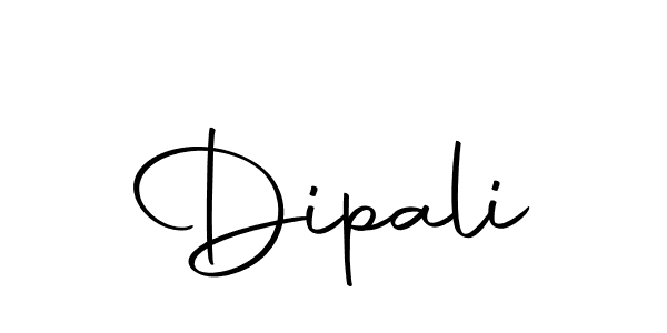 Design your own signature with our free online signature maker. With this signature software, you can create a handwritten (Autography-DOLnW) signature for name Dipali. Dipali signature style 10 images and pictures png