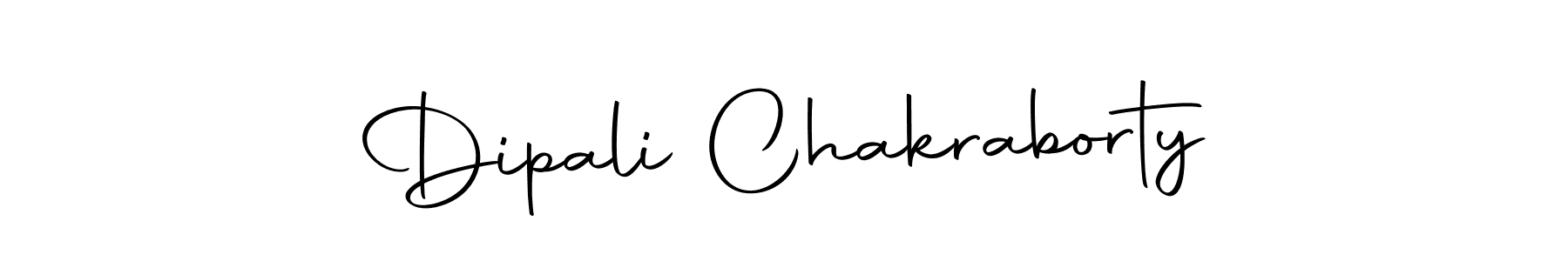 Use a signature maker to create a handwritten signature online. With this signature software, you can design (Autography-DOLnW) your own signature for name Dipali Chakraborty. Dipali Chakraborty signature style 10 images and pictures png