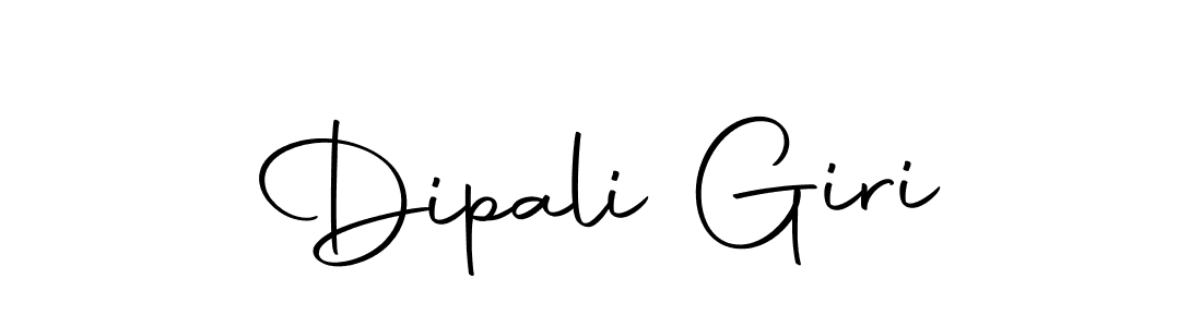 Design your own signature with our free online signature maker. With this signature software, you can create a handwritten (Autography-DOLnW) signature for name Dipali Giri. Dipali Giri signature style 10 images and pictures png