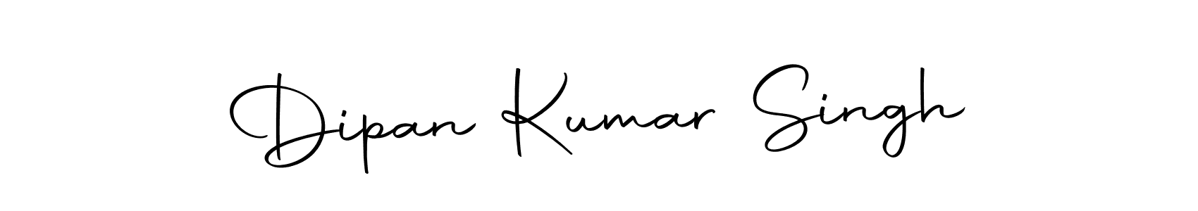 Create a beautiful signature design for name Dipan Kumar Singh. With this signature (Autography-DOLnW) fonts, you can make a handwritten signature for free. Dipan Kumar Singh signature style 10 images and pictures png