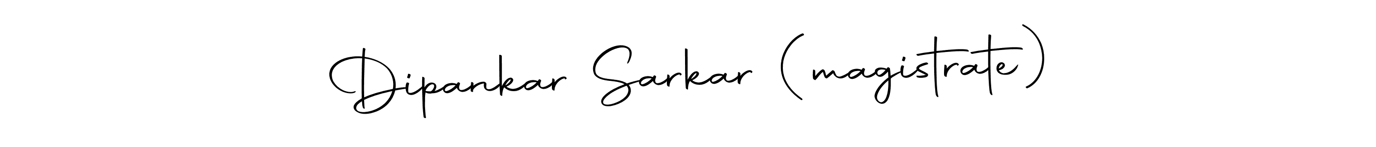 How to make Dipankar Sarkar (magistrate) name signature. Use Autography-DOLnW style for creating short signs online. This is the latest handwritten sign. Dipankar Sarkar (magistrate) signature style 10 images and pictures png