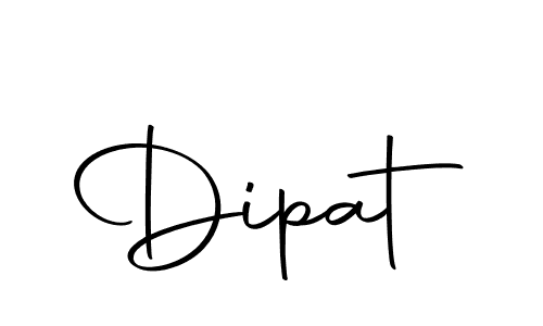 How to make Dipat signature? Autography-DOLnW is a professional autograph style. Create handwritten signature for Dipat name. Dipat signature style 10 images and pictures png