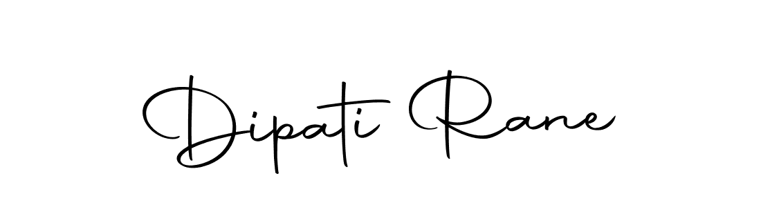 Design your own signature with our free online signature maker. With this signature software, you can create a handwritten (Autography-DOLnW) signature for name Dipati Rane. Dipati Rane signature style 10 images and pictures png