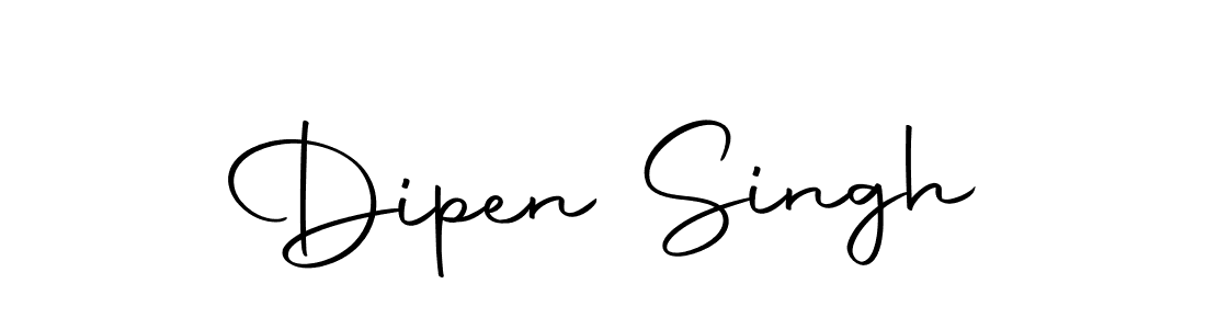 Dipen Singh stylish signature style. Best Handwritten Sign (Autography-DOLnW) for my name. Handwritten Signature Collection Ideas for my name Dipen Singh. Dipen Singh signature style 10 images and pictures png