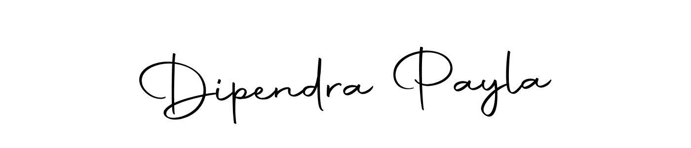Design your own signature with our free online signature maker. With this signature software, you can create a handwritten (Autography-DOLnW) signature for name Dipendra Payla. Dipendra Payla signature style 10 images and pictures png