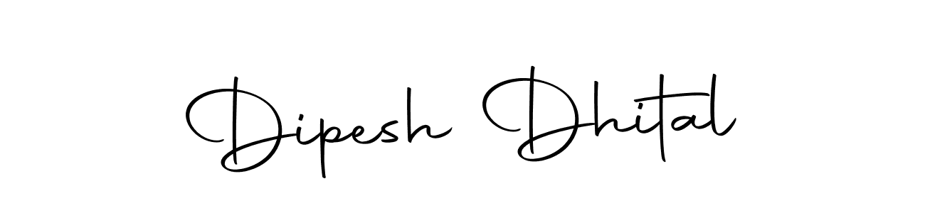 Autography-DOLnW is a professional signature style that is perfect for those who want to add a touch of class to their signature. It is also a great choice for those who want to make their signature more unique. Get Dipesh Dhital name to fancy signature for free. Dipesh Dhital signature style 10 images and pictures png