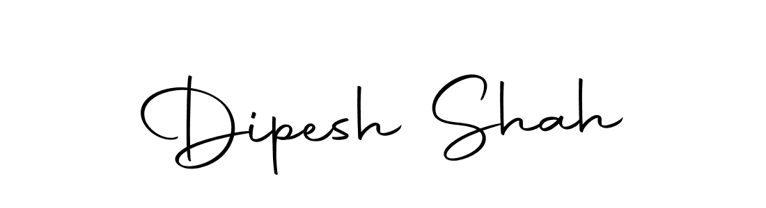 How to make Dipesh Shah name signature. Use Autography-DOLnW style for creating short signs online. This is the latest handwritten sign. Dipesh Shah signature style 10 images and pictures png