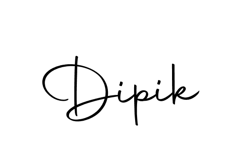 How to make Dipik signature? Autography-DOLnW is a professional autograph style. Create handwritten signature for Dipik name. Dipik signature style 10 images and pictures png