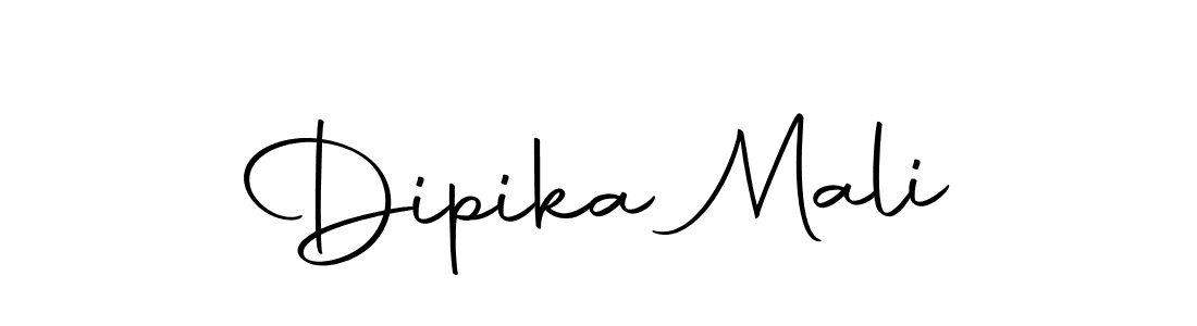 Make a beautiful signature design for name Dipika Mali. With this signature (Autography-DOLnW) style, you can create a handwritten signature for free. Dipika Mali signature style 10 images and pictures png