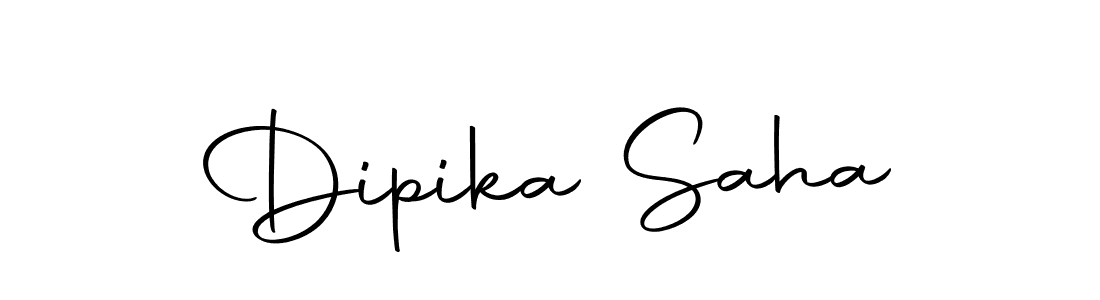 Make a beautiful signature design for name Dipika Saha. With this signature (Autography-DOLnW) style, you can create a handwritten signature for free. Dipika Saha signature style 10 images and pictures png