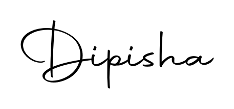 How to make Dipisha name signature. Use Autography-DOLnW style for creating short signs online. This is the latest handwritten sign. Dipisha signature style 10 images and pictures png