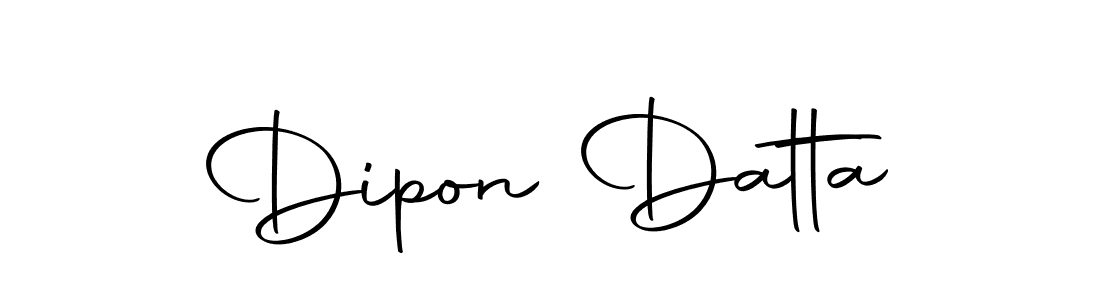 Make a short Dipon Datta signature style. Manage your documents anywhere anytime using Autography-DOLnW. Create and add eSignatures, submit forms, share and send files easily. Dipon Datta signature style 10 images and pictures png