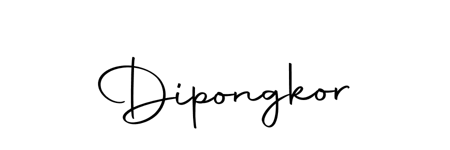 Use a signature maker to create a handwritten signature online. With this signature software, you can design (Autography-DOLnW) your own signature for name Dipongkor. Dipongkor signature style 10 images and pictures png