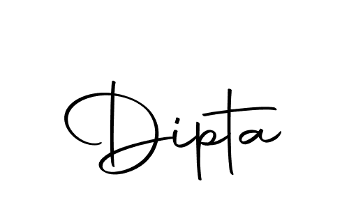 if you are searching for the best signature style for your name Dipta. so please give up your signature search. here we have designed multiple signature styles  using Autography-DOLnW. Dipta signature style 10 images and pictures png