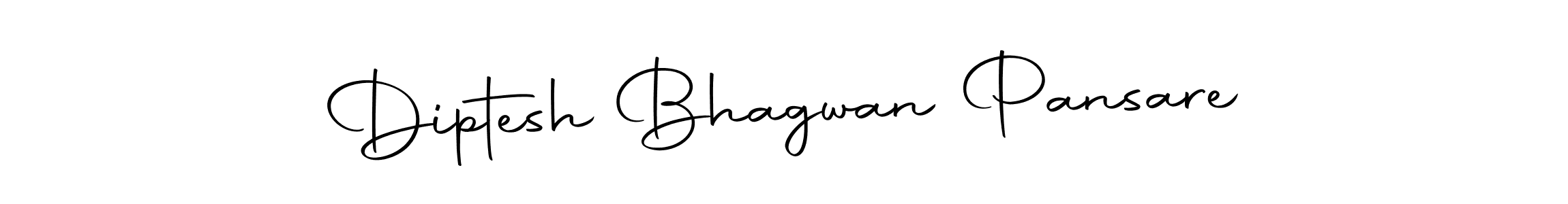 How to make Diptesh Bhagwan Pansare name signature. Use Autography-DOLnW style for creating short signs online. This is the latest handwritten sign. Diptesh Bhagwan Pansare signature style 10 images and pictures png