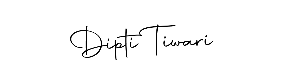 Make a beautiful signature design for name Dipti Tiwari. With this signature (Autography-DOLnW) style, you can create a handwritten signature for free. Dipti Tiwari signature style 10 images and pictures png