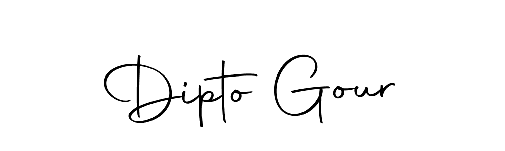 Use a signature maker to create a handwritten signature online. With this signature software, you can design (Autography-DOLnW) your own signature for name Dipto Gour. Dipto Gour signature style 10 images and pictures png