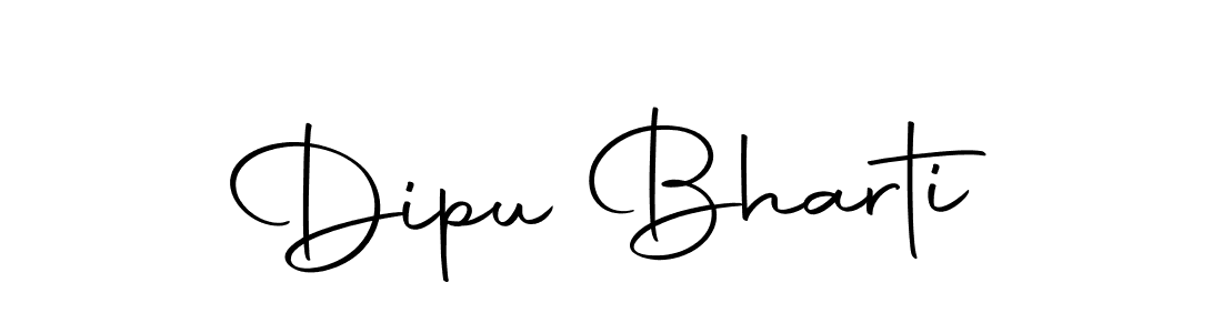 Make a beautiful signature design for name Dipu Bharti. With this signature (Autography-DOLnW) style, you can create a handwritten signature for free. Dipu Bharti signature style 10 images and pictures png