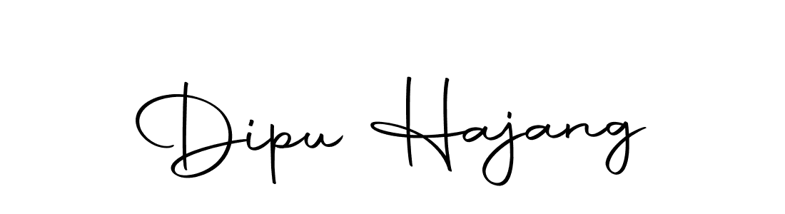 Create a beautiful signature design for name Dipu Hajang. With this signature (Autography-DOLnW) fonts, you can make a handwritten signature for free. Dipu Hajang signature style 10 images and pictures png