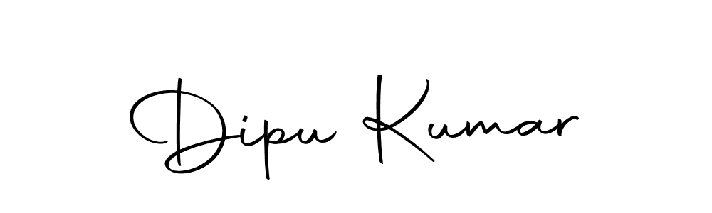 How to make Dipu Kumar name signature. Use Autography-DOLnW style for creating short signs online. This is the latest handwritten sign. Dipu Kumar signature style 10 images and pictures png