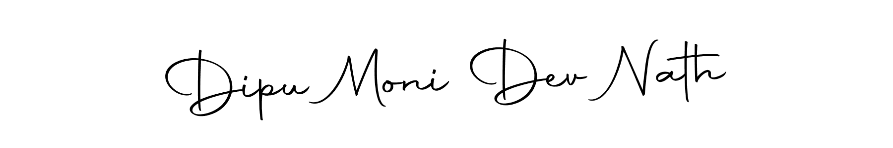 Make a beautiful signature design for name Dipu Moni Dev Nath. With this signature (Autography-DOLnW) style, you can create a handwritten signature for free. Dipu Moni Dev Nath signature style 10 images and pictures png