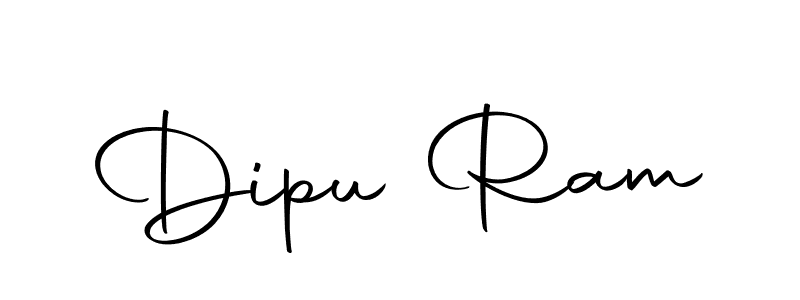 Design your own signature with our free online signature maker. With this signature software, you can create a handwritten (Autography-DOLnW) signature for name Dipu Ram. Dipu Ram signature style 10 images and pictures png