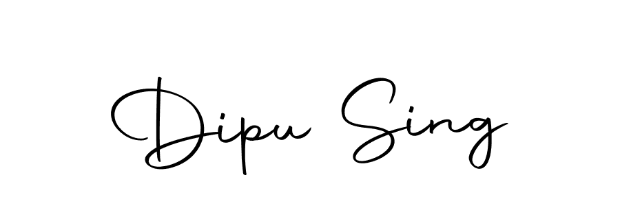 Use a signature maker to create a handwritten signature online. With this signature software, you can design (Autography-DOLnW) your own signature for name Dipu Sing. Dipu Sing signature style 10 images and pictures png