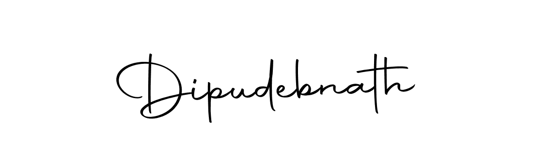 Dipudebnath stylish signature style. Best Handwritten Sign (Autography-DOLnW) for my name. Handwritten Signature Collection Ideas for my name Dipudebnath. Dipudebnath signature style 10 images and pictures png