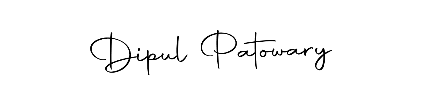 Create a beautiful signature design for name Dipul Patowary. With this signature (Autography-DOLnW) fonts, you can make a handwritten signature for free. Dipul Patowary signature style 10 images and pictures png