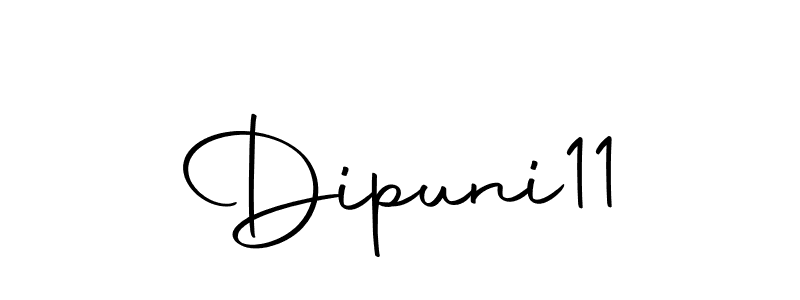 How to Draw Dipuni11 signature style? Autography-DOLnW is a latest design signature styles for name Dipuni11. Dipuni11 signature style 10 images and pictures png