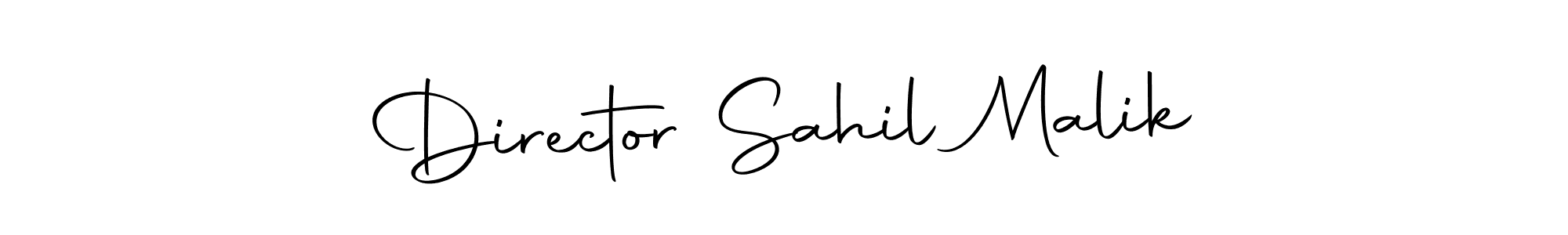 How to make Director Sahil Malik name signature. Use Autography-DOLnW style for creating short signs online. This is the latest handwritten sign. Director Sahil Malik signature style 10 images and pictures png