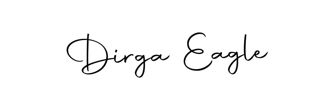 Design your own signature with our free online signature maker. With this signature software, you can create a handwritten (Autography-DOLnW) signature for name Dirga Eagle. Dirga Eagle signature style 10 images and pictures png