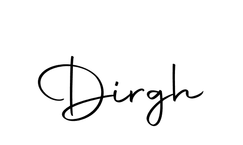 How to make Dirgh signature? Autography-DOLnW is a professional autograph style. Create handwritten signature for Dirgh name. Dirgh signature style 10 images and pictures png