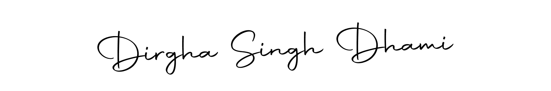How to make Dirgha Singh Dhami signature? Autography-DOLnW is a professional autograph style. Create handwritten signature for Dirgha Singh Dhami name. Dirgha Singh Dhami signature style 10 images and pictures png