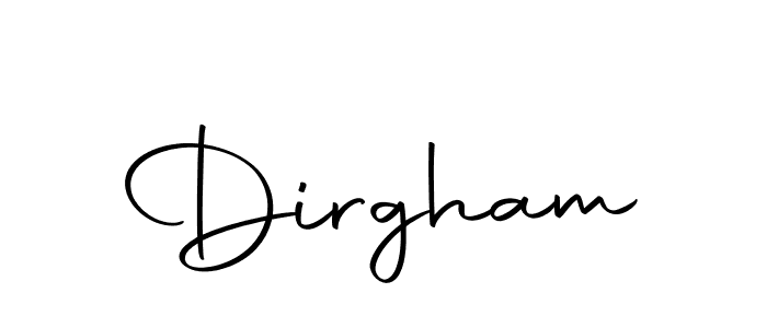 Dirgham stylish signature style. Best Handwritten Sign (Autography-DOLnW) for my name. Handwritten Signature Collection Ideas for my name Dirgham. Dirgham signature style 10 images and pictures png