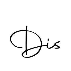 The best way (Autography-DOLnW) to make a short signature is to pick only two or three words in your name. The name Dis include a total of six letters. For converting this name. Dis signature style 10 images and pictures png