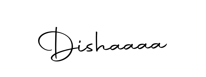 Design your own signature with our free online signature maker. With this signature software, you can create a handwritten (Autography-DOLnW) signature for name Dishaaaa. Dishaaaa signature style 10 images and pictures png