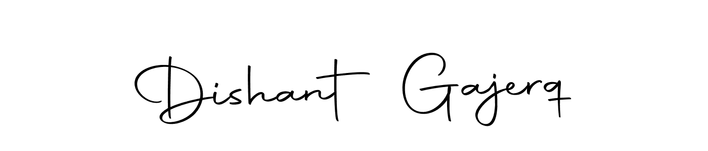 The best way (Autography-DOLnW) to make a short signature is to pick only two or three words in your name. The name Dishant Gajerq include a total of six letters. For converting this name. Dishant Gajerq signature style 10 images and pictures png