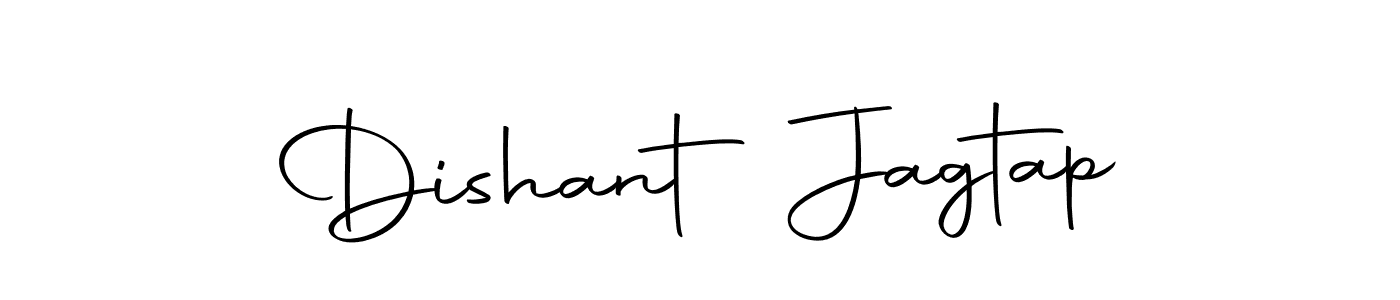 The best way (Autography-DOLnW) to make a short signature is to pick only two or three words in your name. The name Dishant Jagtap include a total of six letters. For converting this name. Dishant Jagtap signature style 10 images and pictures png