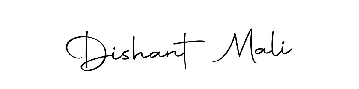 You should practise on your own different ways (Autography-DOLnW) to write your name (Dishant Mali) in signature. don't let someone else do it for you. Dishant Mali signature style 10 images and pictures png