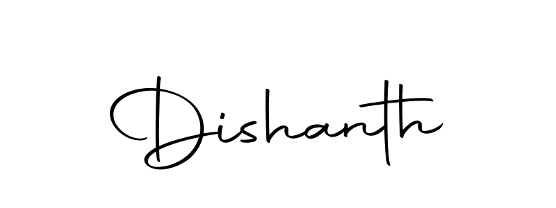 Make a beautiful signature design for name Dishanth. With this signature (Autography-DOLnW) style, you can create a handwritten signature for free. Dishanth signature style 10 images and pictures png