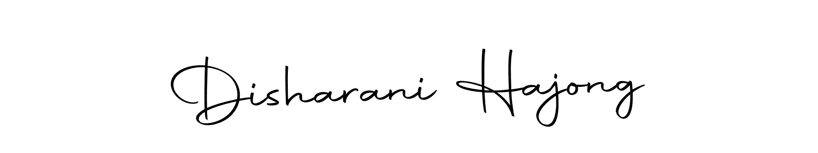 Design your own signature with our free online signature maker. With this signature software, you can create a handwritten (Autography-DOLnW) signature for name Disharani Hajong. Disharani Hajong signature style 10 images and pictures png