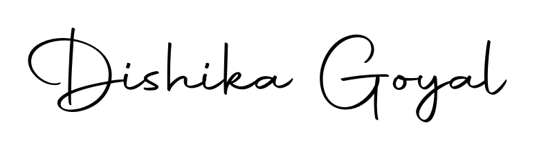 Dishika Goyal stylish signature style. Best Handwritten Sign (Autography-DOLnW) for my name. Handwritten Signature Collection Ideas for my name Dishika Goyal. Dishika Goyal signature style 10 images and pictures png