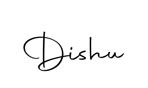 Create a beautiful signature design for name Dishu. With this signature (Autography-DOLnW) fonts, you can make a handwritten signature for free. Dishu signature style 10 images and pictures png