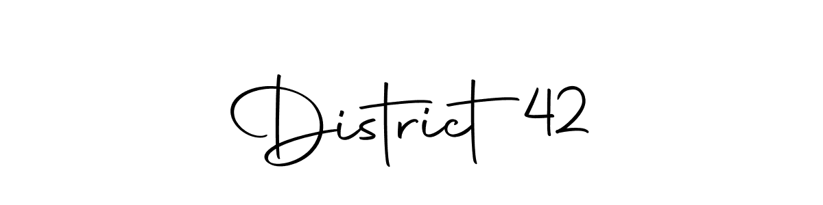 You can use this online signature creator to create a handwritten signature for the name District  42. This is the best online autograph maker. District  42 signature style 10 images and pictures png