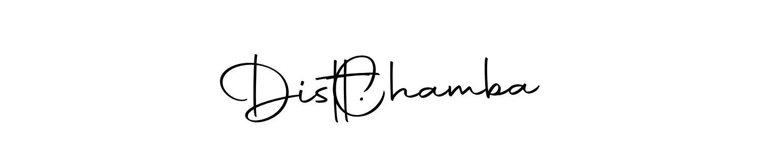 Also we have Distt.   Chamba name is the best signature style. Create professional handwritten signature collection using Autography-DOLnW autograph style. Distt.   Chamba signature style 10 images and pictures png