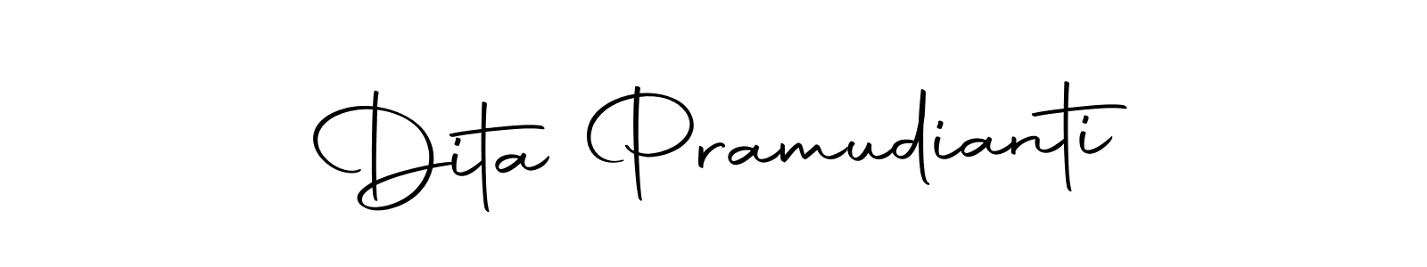 Use a signature maker to create a handwritten signature online. With this signature software, you can design (Autography-DOLnW) your own signature for name Dita Pramudianti. Dita Pramudianti signature style 10 images and pictures png